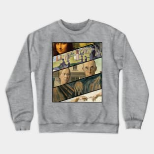 Classic Paintings Mockup Crewneck Sweatshirt